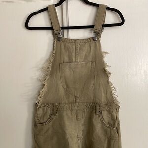 OneTeaspoon Militaire Upsized Pini Overalls Dress (Size S)